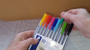 Watch Staedtler Triplus Fineliner Pens - Great for coloring.mp4 on Amazon Live