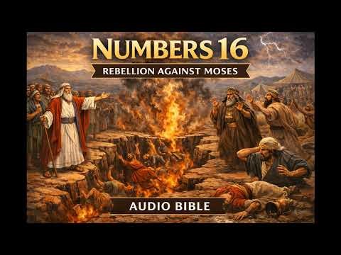 📖 Numbers 16 (Audio Bible) | Korah’s Rebellion | God Affirms His Authority