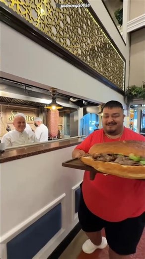 Fat Man's Biggest Burger #shortsvideo