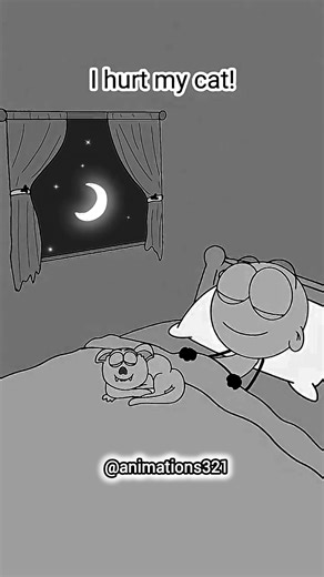 I hurt my cat! 😂😁(Animation Meme) #viralreelsシ #trendingreels #funny #foryouシ #foryoupageシ | Animation's 321