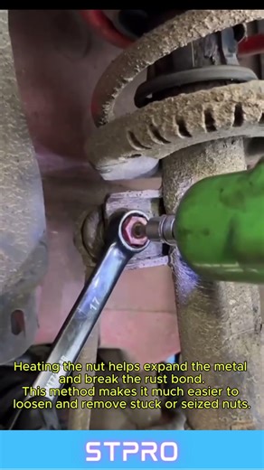 How to Remove a Stuck Nut Using Heat