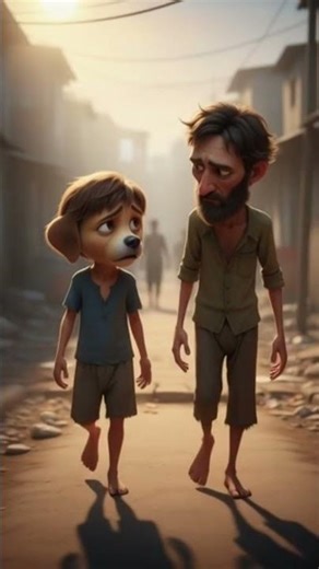 “Bhook, Gareebi Aur Chhotu Ki Himmat” #3danimation #cartoon