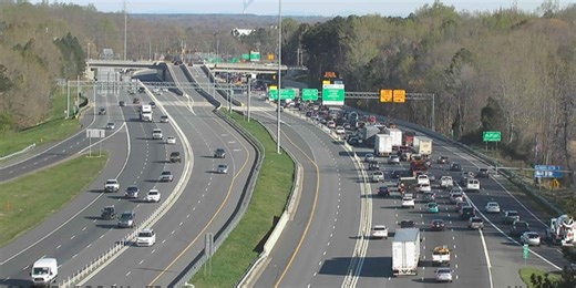 Interstate 485 lanes reopen following crash