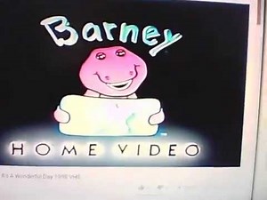opening to barney its a wonderful day vhs pitch 0