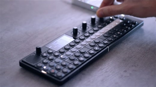 Ambient Synth Jam At The Airport, With A Teenage Engineering OP-XY Synthesizer