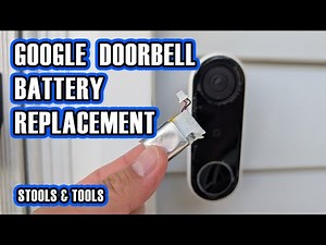 Replacing Google Nest/Hello Doorbell (Wired) Internal Battery