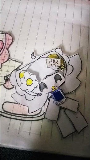 emoji cat care paper doll part 2