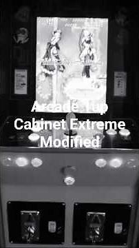 Arcade 1 up cabinet extreme modified #arcade #retrogaming #gaming