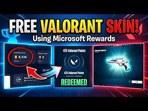 I Got a FREE Valorant Skin Using Microsoft Rewards! 😱