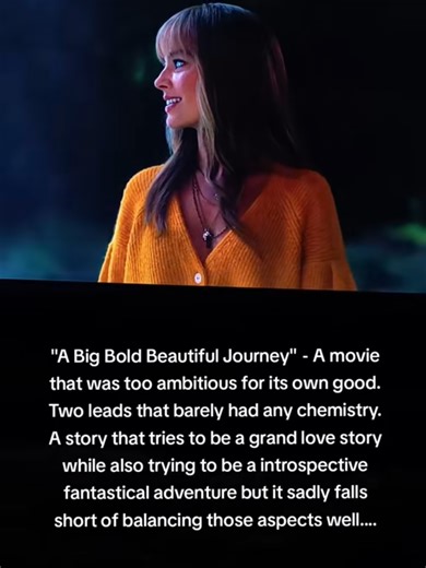 A Big Bold Beautiful Journey: A Romantic Adventure