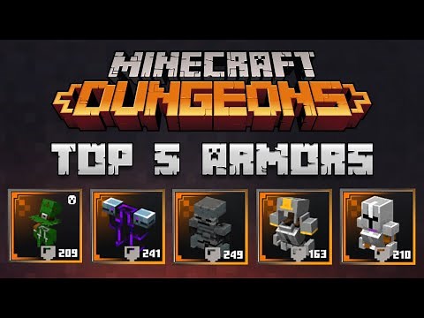 Minecraft Dungeons | Top 5 Armors