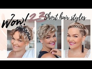 23 Short Hairstyles for Women | Easy Everyday & Special Occasion Styles for Pixie, Bob & Undercut