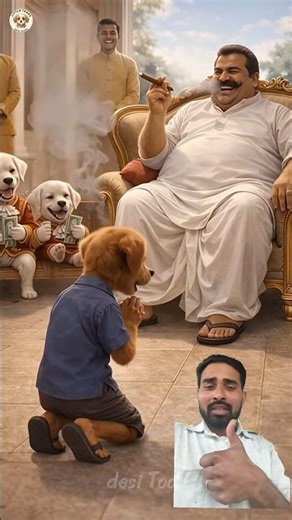 Piku sell neem brush in Mahakumbh 2026😭😭日#ai#aistory#puppy#hearttouching