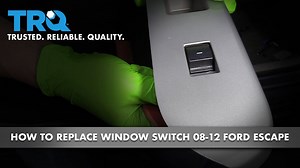How to Replace Front Passenger Window Switch 2008-12 Ford Escape