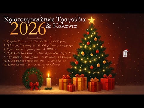 Χριστουγεννιάτικα Τραγούδια & Κάλαντα 🎄 Christmas Songs & Carols 🎅2026 ⛄