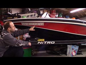 HOW TO BASS BOAT REGISTRATION DECAL INSTALL