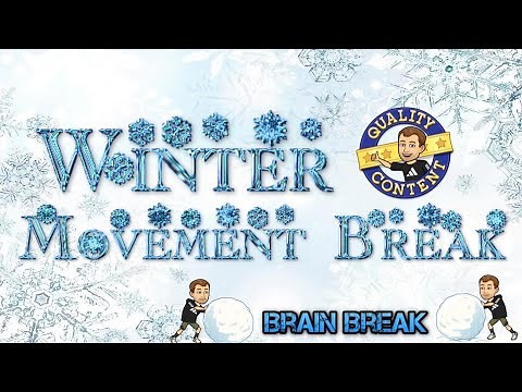 Winter Movement Break | Brain Break | Spot-It Fitness | Would You Rather? | GoNoodle