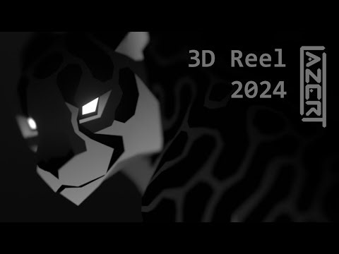 LAZER-T 3D Model and Animation Reel 2024
