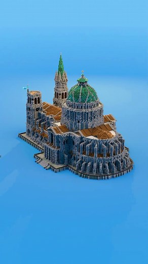 Mega Build - Minecraft Cathedral