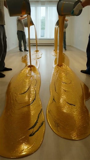 This Floor is PURE GOLD 😳✨ (Wait for the Shine!)