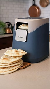 🤯 Hotel-Style Naan Roti, Made at Home! See how this smart kitchen concept helps prepare soft, fluffy naan-style rotis easily at home, making everyday cooking faster and more convenient. 📌 Concept visuals created using AI for creative and demonstration purposes only. Actual product design or performance may vary. #SmartKitchen #HomeCooking #FoodGadget #ModernLiving #homedecor | Gulam Rasul
