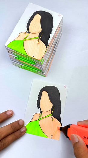 1.7M views · 65K reactions | Taras Song Dance Video #flipbookart #viralreels #flipbookanimation #artwork #ddartist | DD Artists | Facebook