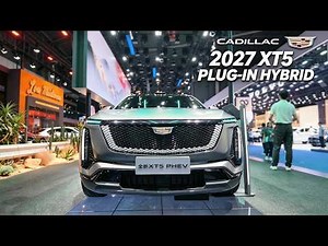 All New 2027 Cadillac XT5 PHEV Exterior And Interior - Chengdu Auto Show 2026 | 4K