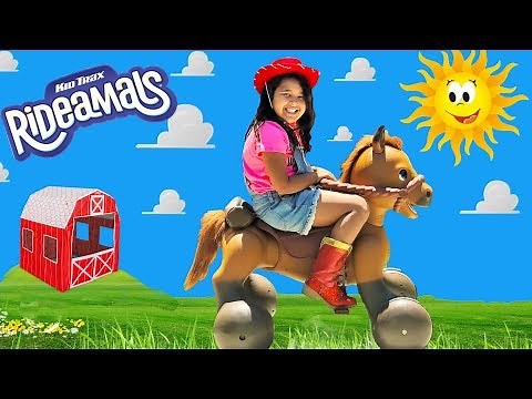 Rideamals Scout Interactive Pony Toy | Pretend Playing Jessie from Toy Story