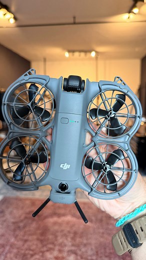 Chris Brockhurst on Instagram: "The DJI Neo 2 flys without the need for a controller, it has active track to follow you and gesture control so you can frame your shots. A Built in Omnidirectional monocular vision system combined with LiDar and downward sensors detect obstacles in real time for safer flying no matter what level of drone pilot you are so you can focus on running, cycling or whatever outdoor activity and just let the drone do its thing. It has a 12MP 1/2-inch CMOS sensor with an F2