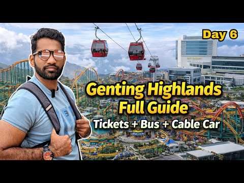 Don’t Go Genting Highlands Without Watching This 😍 | Tickets & Travel | Sky Casino + Chinese Temple