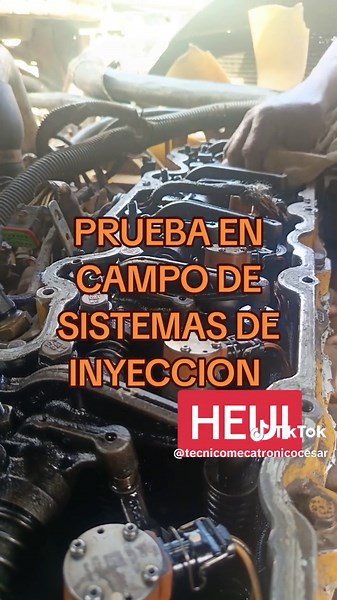 Pruebas de Fuga Hidráulica y Limpieza de Inyectores en Camión Kodiak con Motor Caterpillar C-7