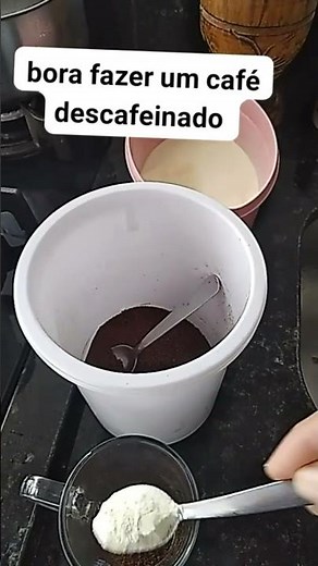 como fazer um café descafeinado