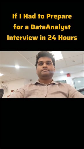 Abhishek on Instagram: "If i had to prepare for a data analyst interview in 24 I will do this , SQL #sql #sqltips #DataAnalyst"