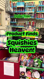 Oh I'm in squishies heaven here @Dollar Tree! Look at all these jumbo Squashers! Rainbow tie dyed look jumbo duck squishies, jumbo cupcake squishies, finally the pizza and sandwich squishies and butter squishies! Look at how cute the fish too! . #DollarTreeFinds #dollartreehaul #squishy #squishies #squash