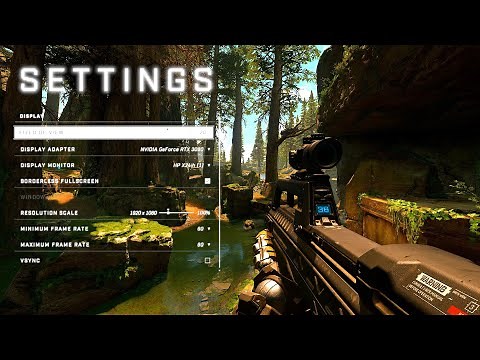 Input, Graphics & Visual Settings Guide (PC) // HALO INFINITE