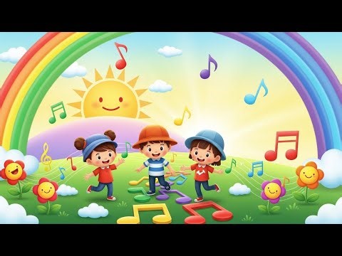 Hello Song for Everyone 👋🎵 | Fun Kids Greeting Song | Playful Nursery Rhyme