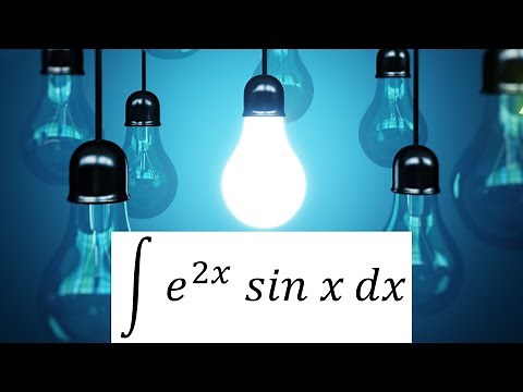 Integration of e^2x sin x (Solution)