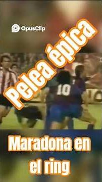 Maradona Pelea Épica en el Campo #podcast #futbol #viralvideo #argentina #historia #shorts