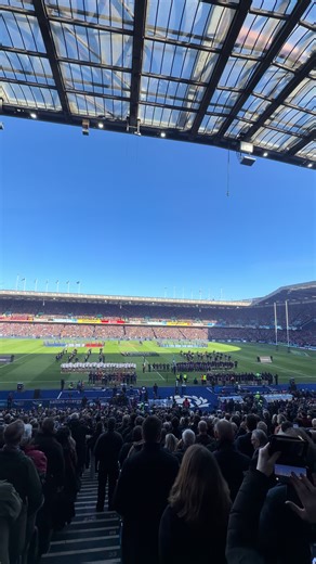 Flower of Scotland 🏴󠁧󠁢󠁳󠁣󠁴󠁿 #sixnationsrugby #scotland #france #flowerofscotland @scotlandteam @France tv sport @francerugby @TF1