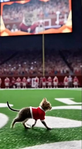 Cat Runs Onto NFL Field & Steals the Show! 🐱🏈 Funniest Game Moment Ever!