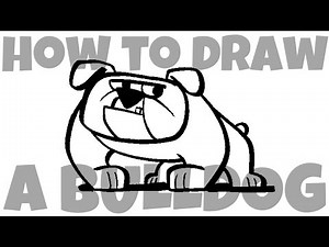 How to Draw a Bulldog