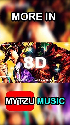 🎧 JO☆UNITED - Great Days Units Ver. [8D AUDIO]
