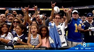Chargers FanFest at Qualcomm Stadium