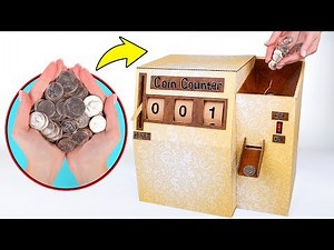 Comment Fabriquer un Compteur de Pièces de Monnaie en Carton 💰