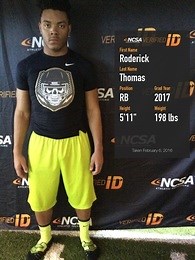Roderick Thomas '17 Recruiting Profile