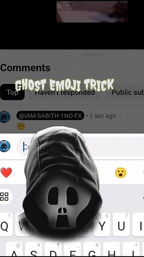 👻 Ghost Emoji Trick 🤯 Hidden Keyboard Feature #shorts