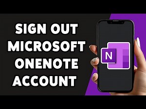 How To Sign Out Of Microsoft OneNote 2025 | Securely Log Out Of Your OneNote Account