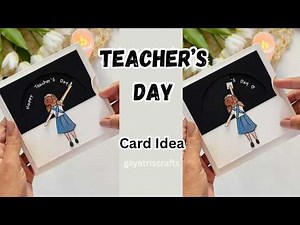 DIY Teacher’s Day Card Idea | Teacher’s Day Gift ideas | Wheel Card