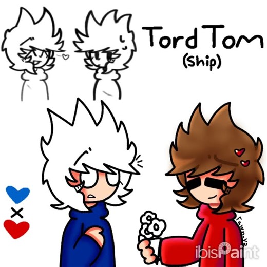 –"Tord x Tom draw"– #eddsworld #tord #tom #tordtom #ship