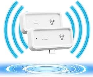 Zigbee 3.0 Smart Range Extender 2025 Upgraded Version Type-C Wireless Repeater Booster Through The Wall 2.4GHz Signal Amplifier APP Voice Works with Tuya Alexa Google Home (2PCS)